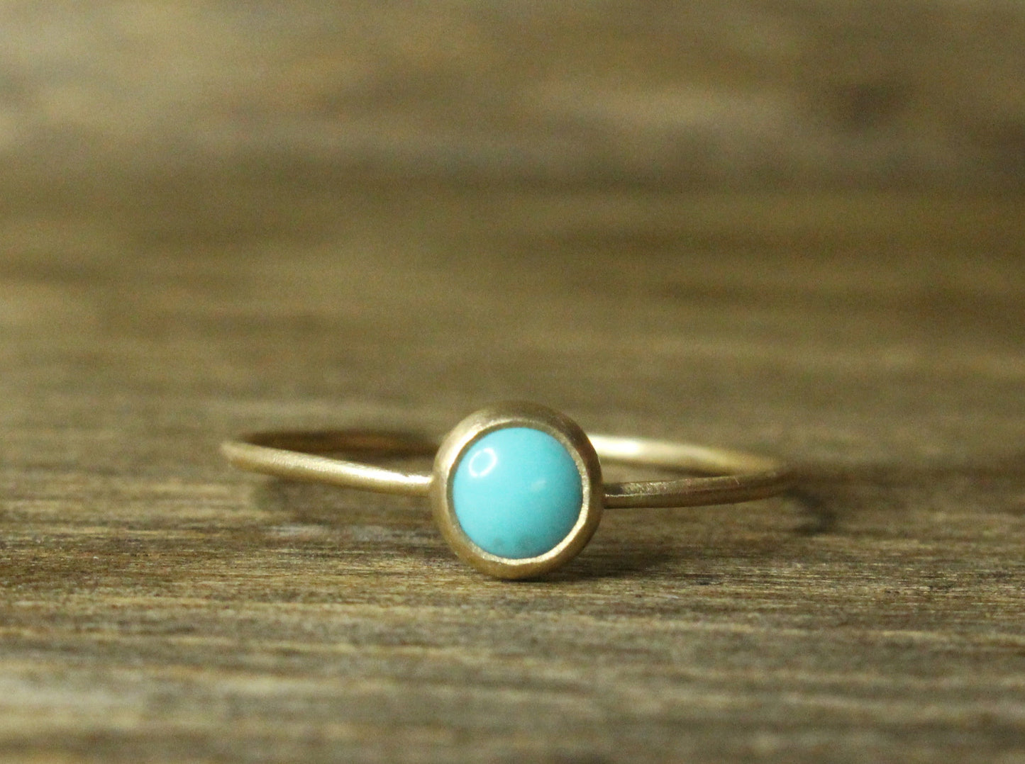 American Turquoise Ring in 9ct Gold