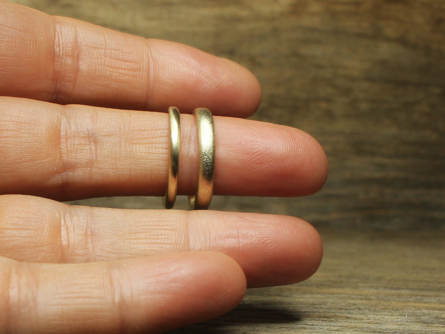 Rounded Band in 8ct or 14ct or 18ct Solid Gold