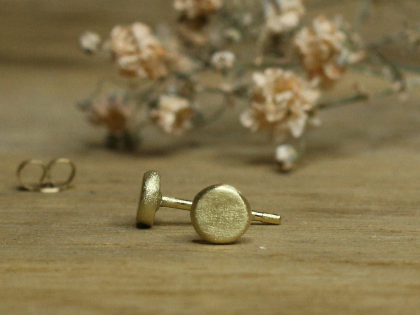 Aureus Studs in 9ct or 14ct or 18ct Solid Gold