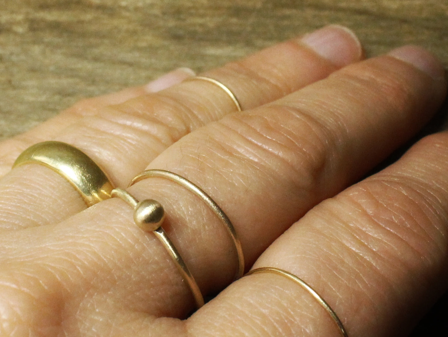 Sunburst Ring in 9ct or 14ct or 18ct Gold