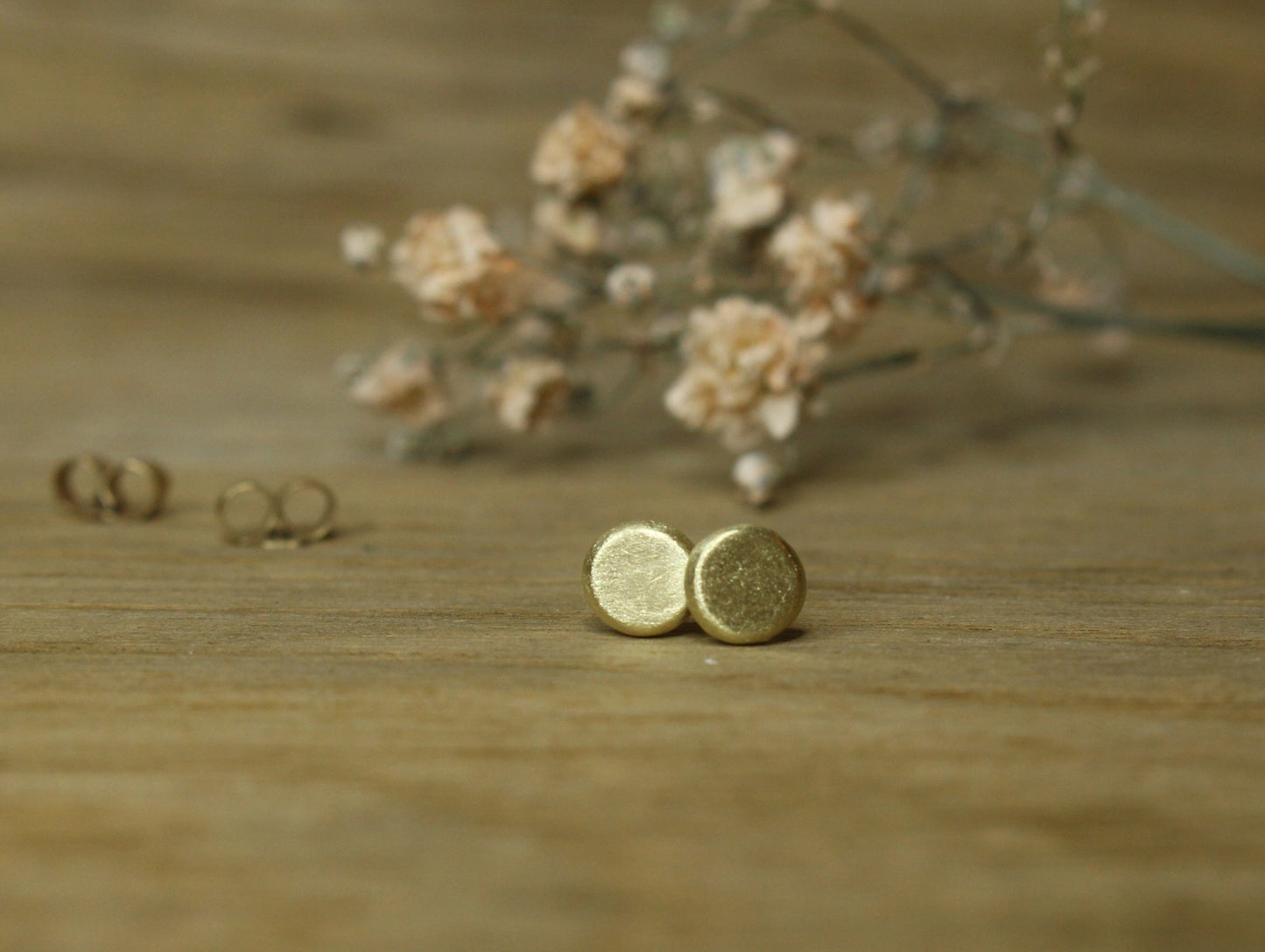 Aureus Studs in 9ct or 14ct or 18ct Solid Gold