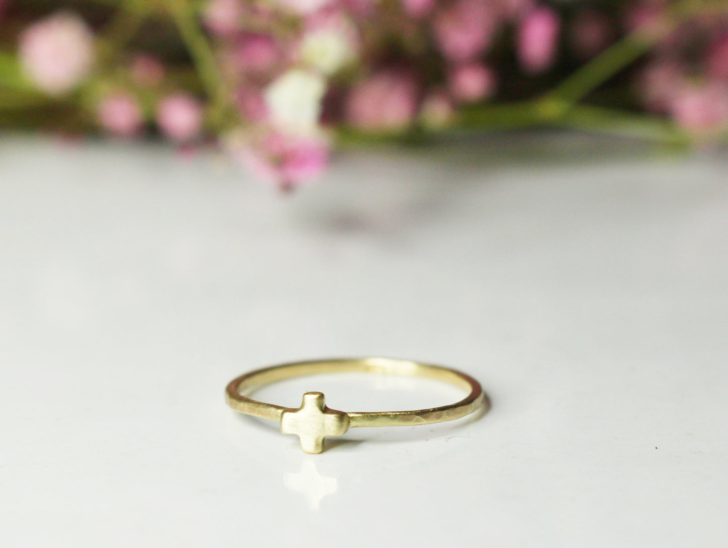 Faith Ring in 9ct Recycled Solid Yellow Gold
