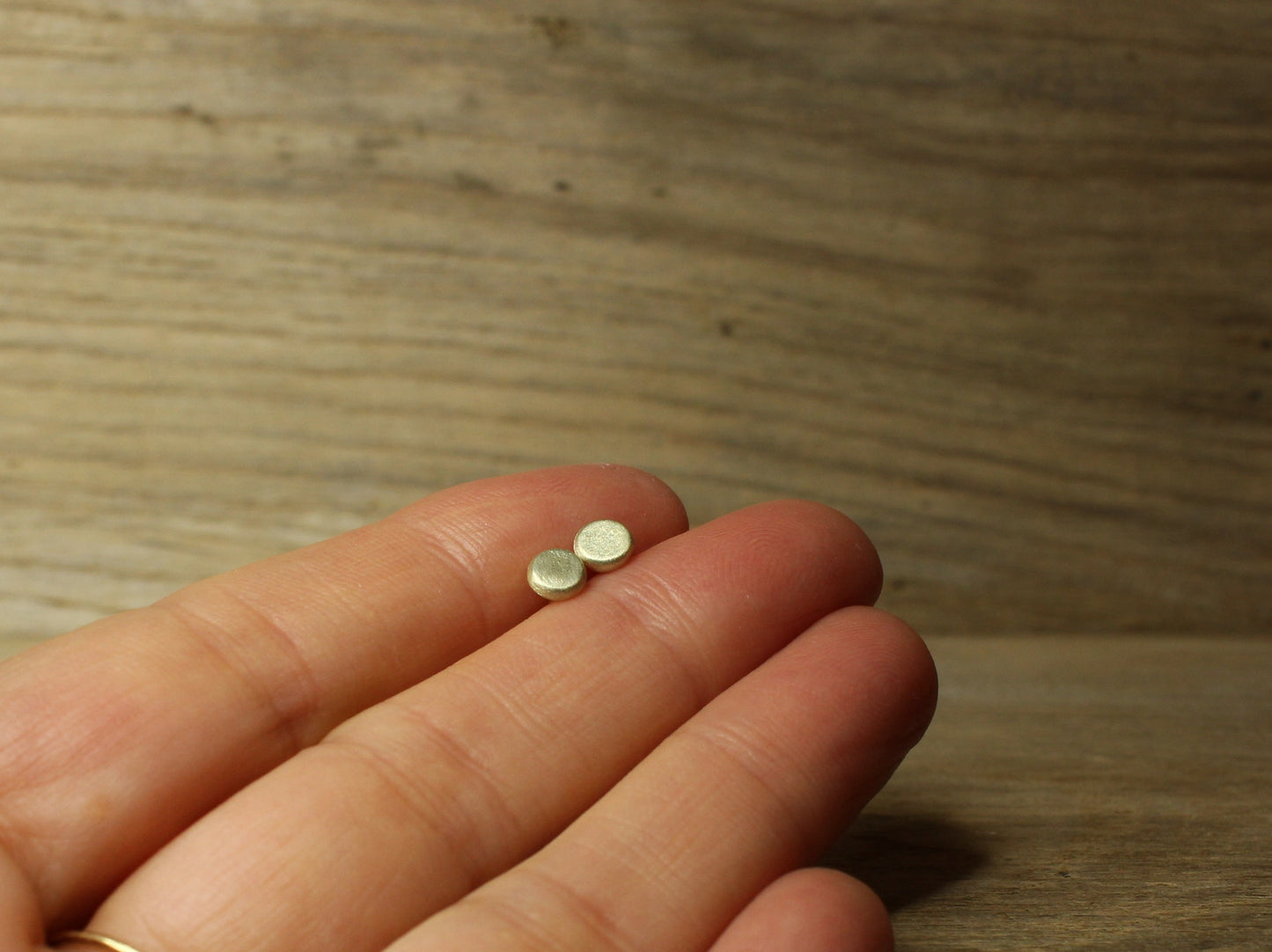 Aureus Studs in 9ct or 14ct or 18ct Solid Gold