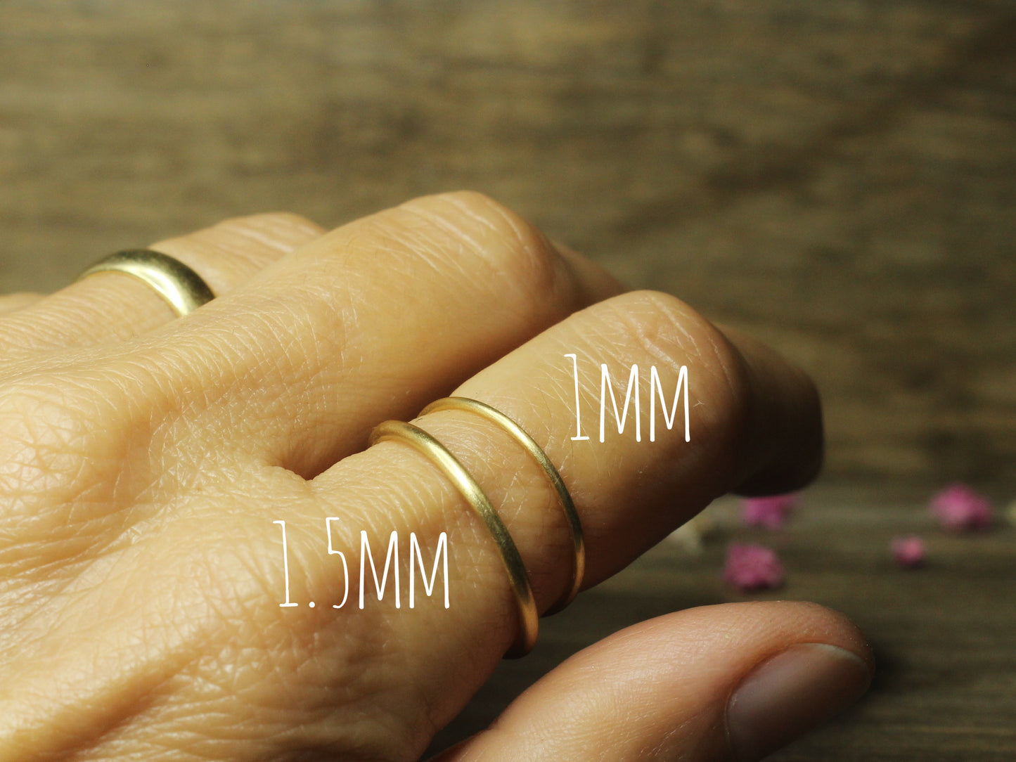 Simple Round Band in 9ct or 14ct or 18ct Gold