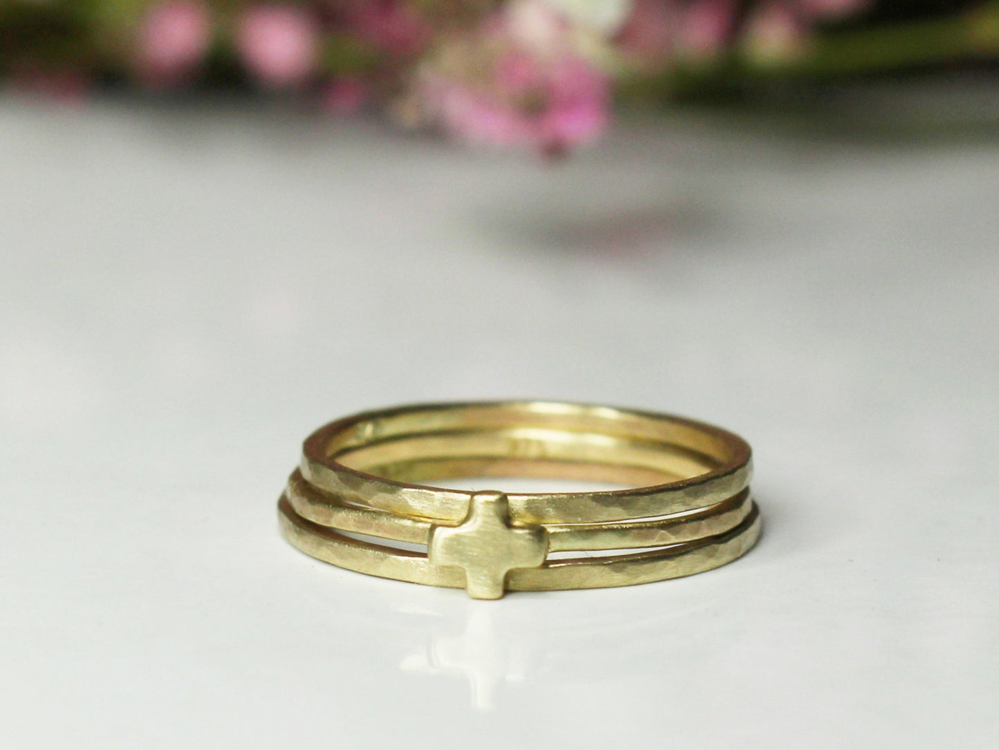 Faith Ring in 9ct Recycled Solid Yellow Gold