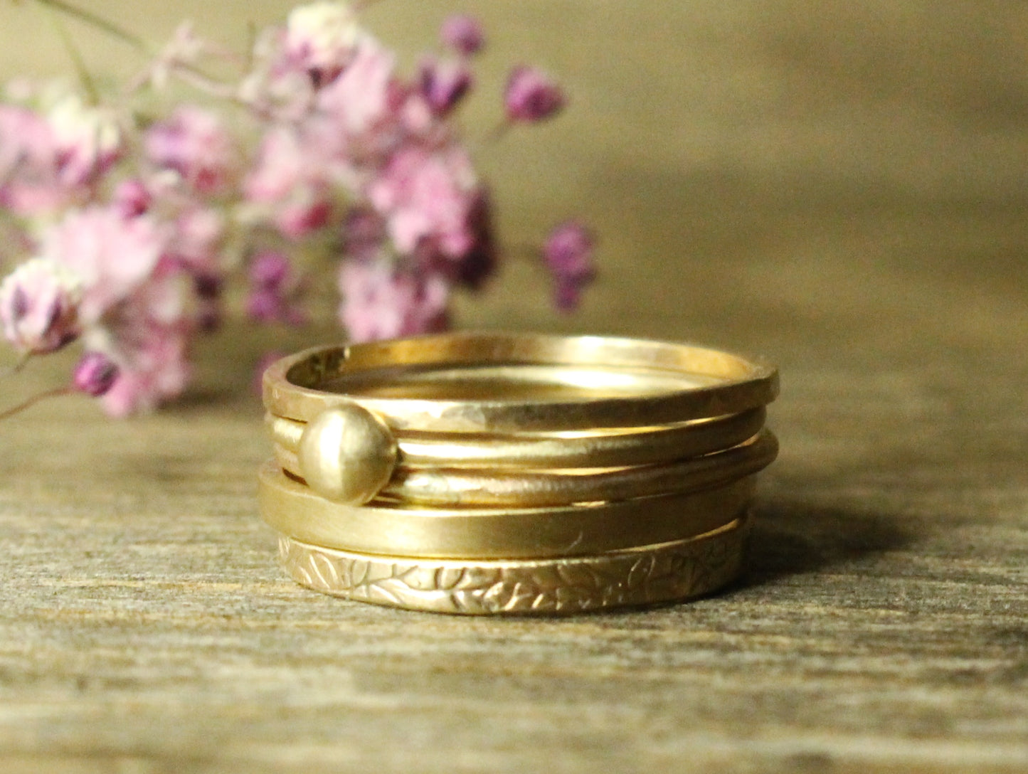 Sunburst Ring in 9ct or 14ct or 18ct Gold