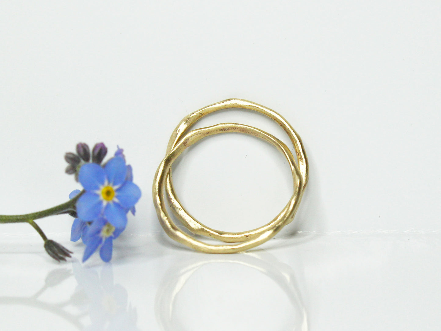 Meditation Ring in 9ct or 14ct or 18ct Gold