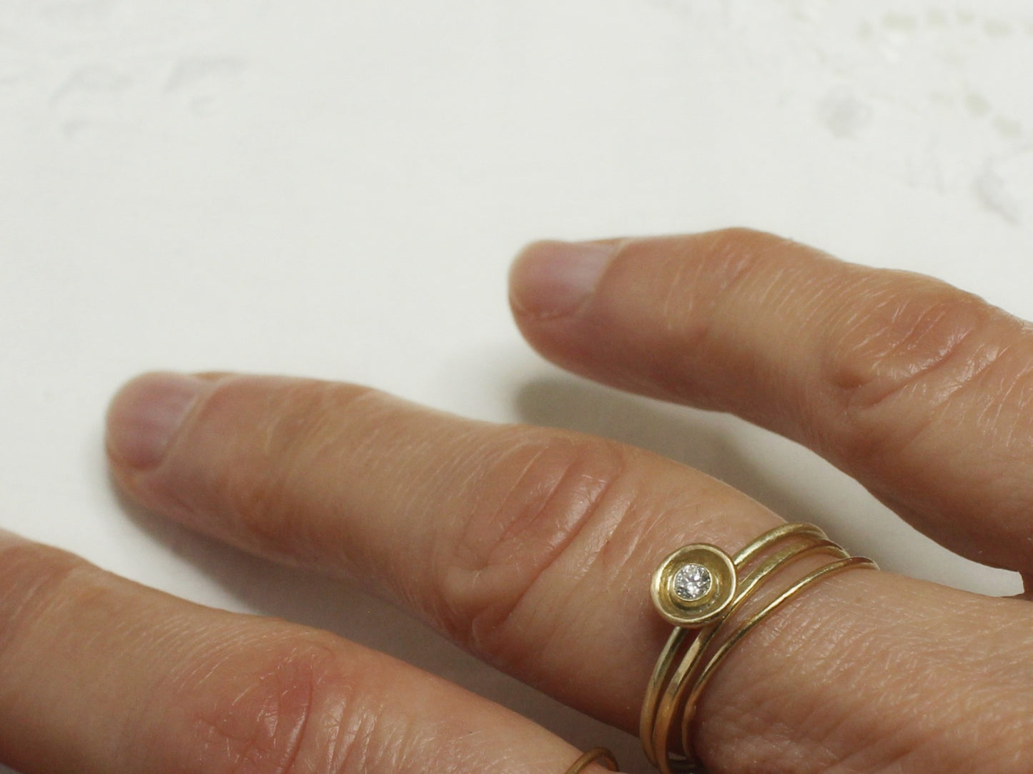 Sweetheart Ring in Solid Gold with Ethical Diamond