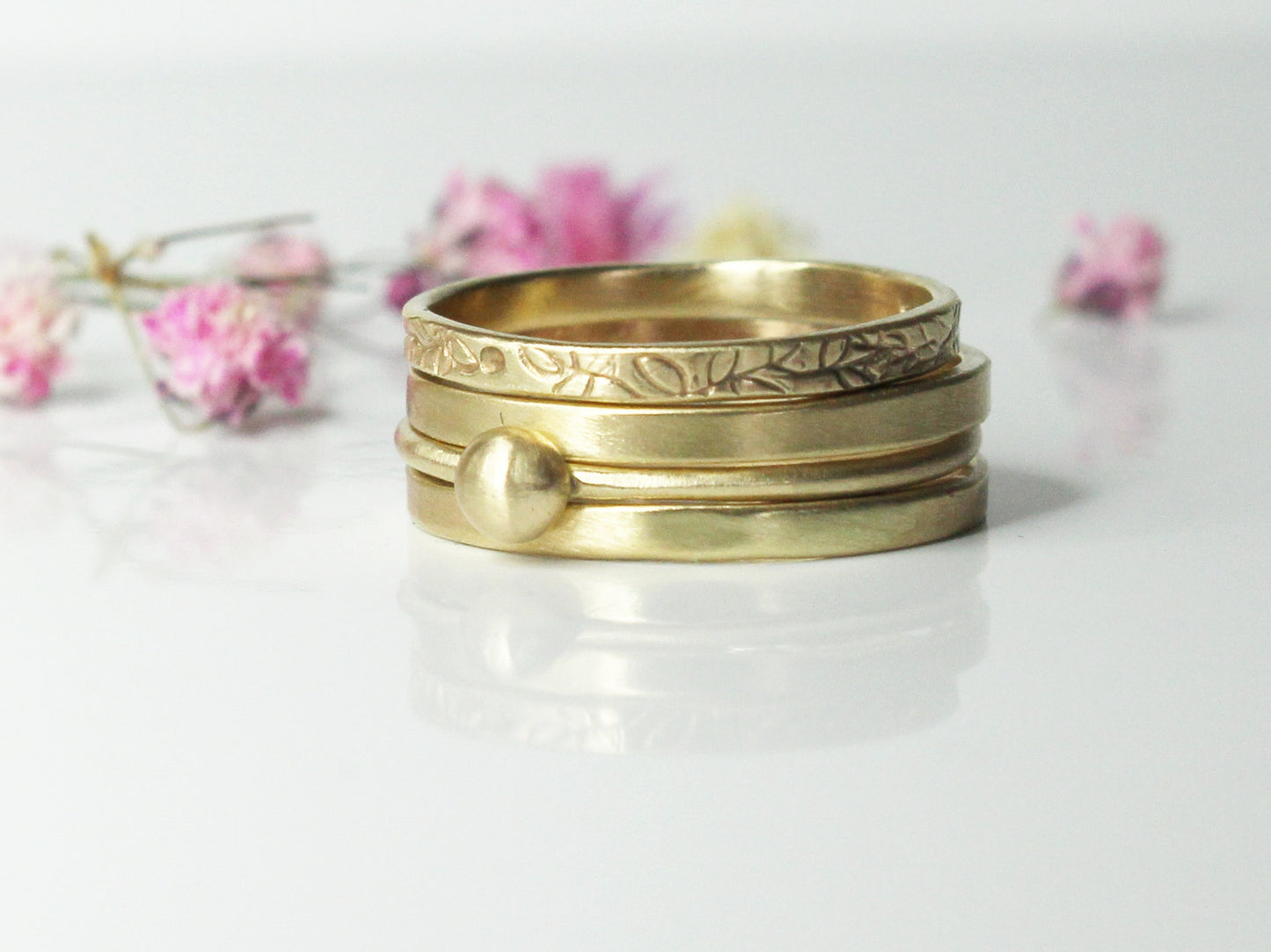 Sunburst Ring in 9ct or 14ct or 18ct Gold