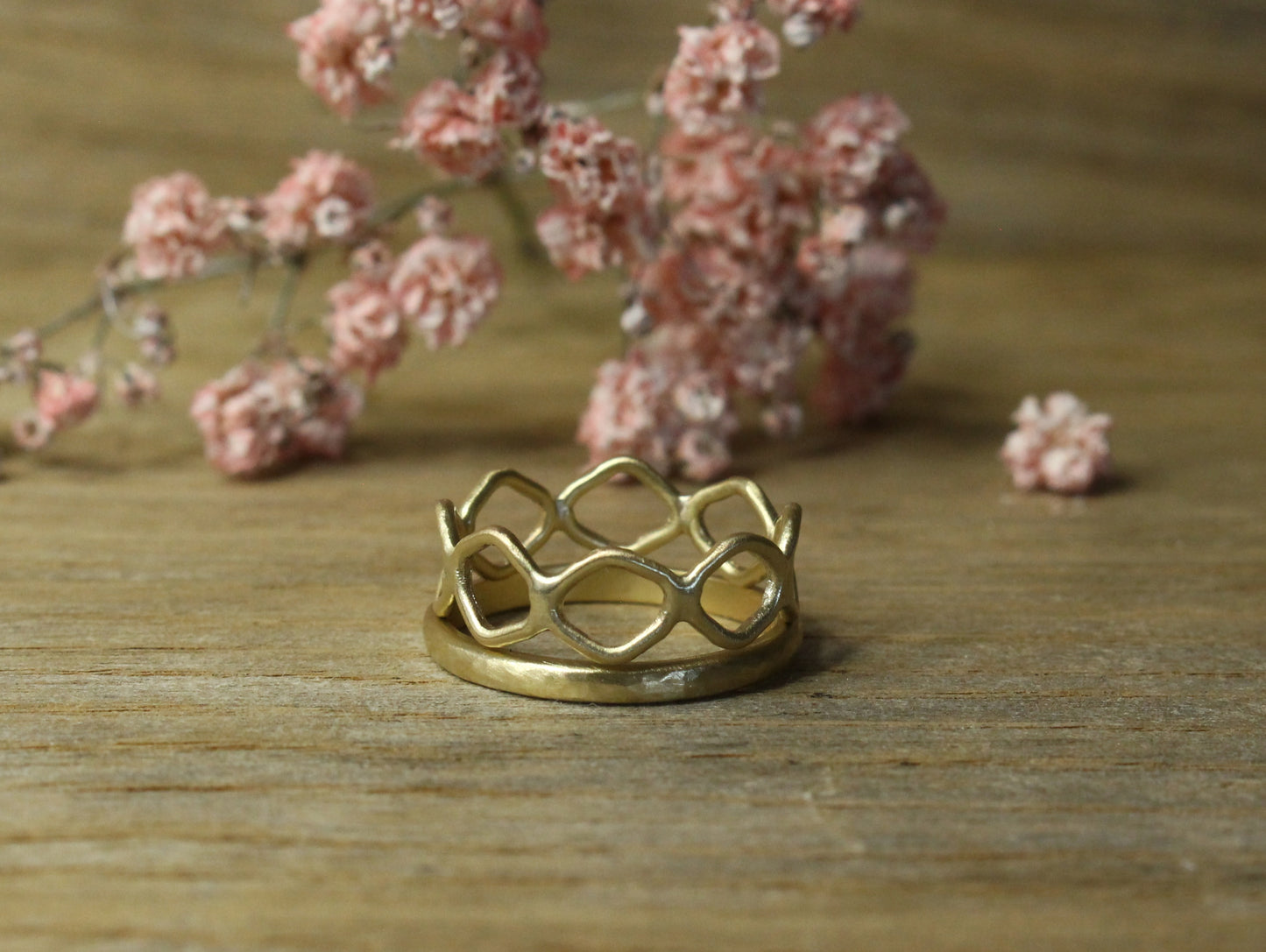 Serenity Ring in 8ct or 14ct or 18ct Solid Gold