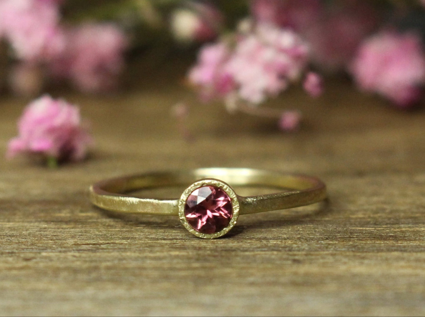 Bliss Ring with Fair Trade Gemstone