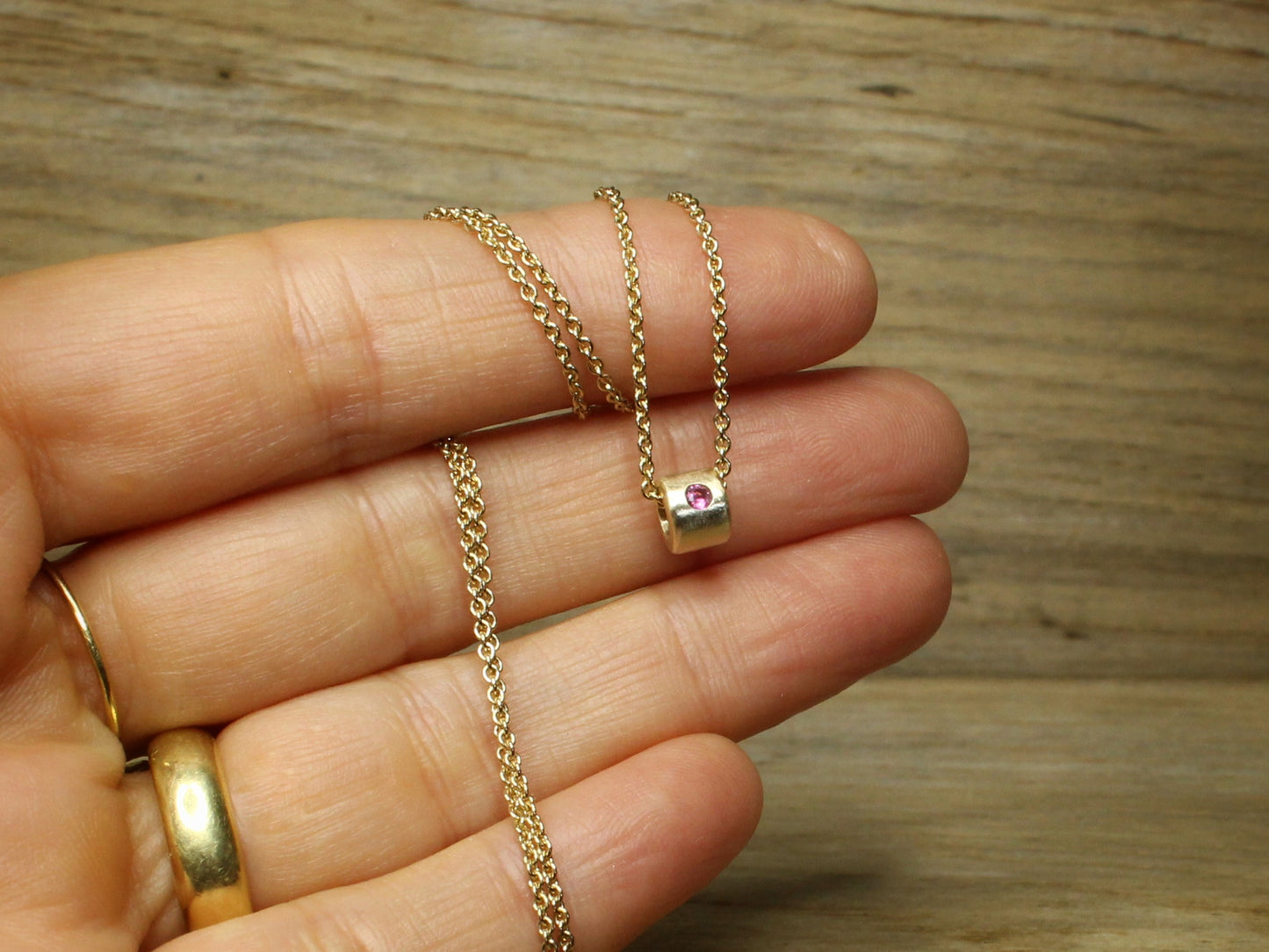 Little Cutie Bead Charm Spacer Gold & Gems
