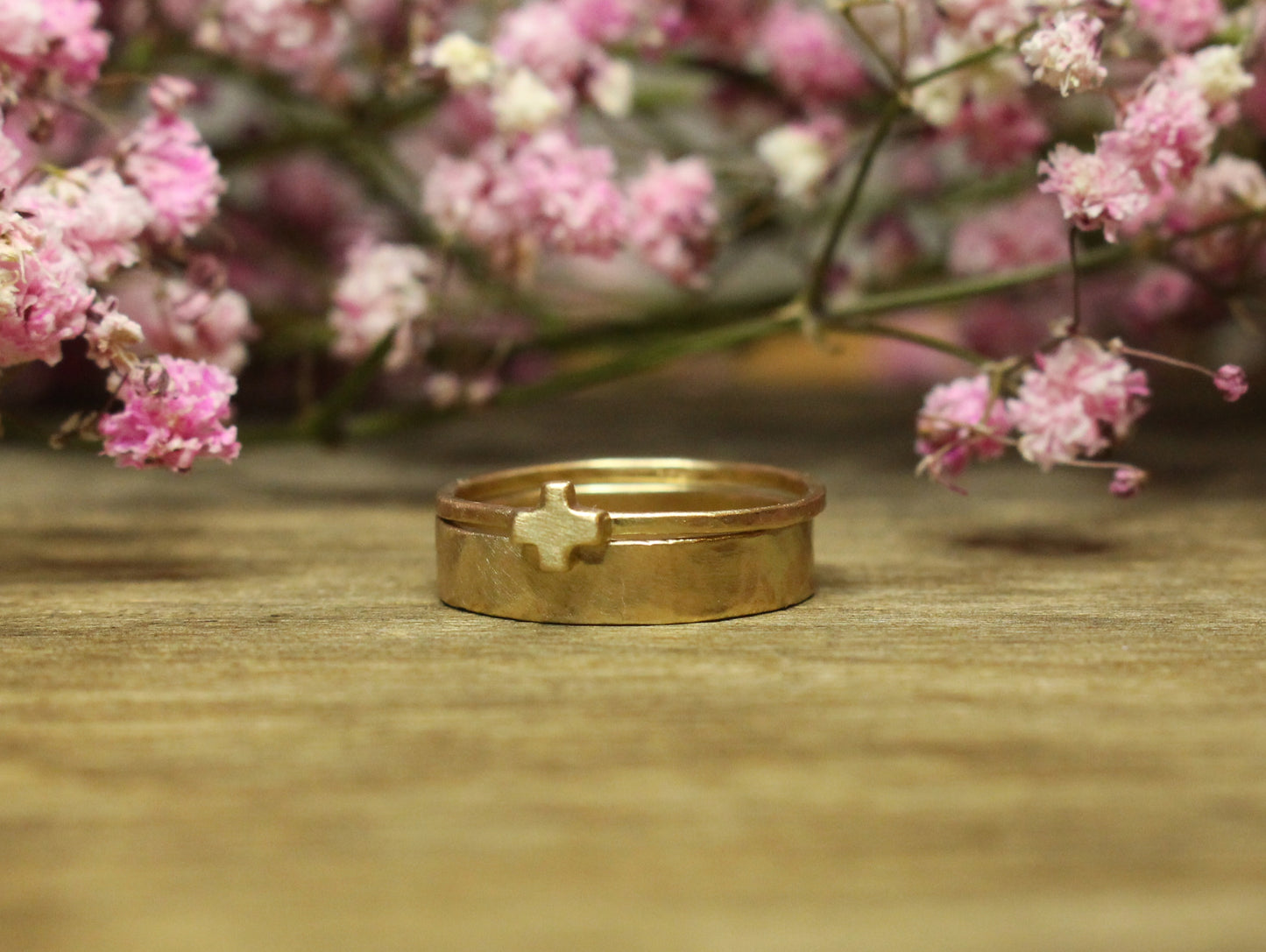 Faith Ring in 9ct Recycled Solid Yellow Gold