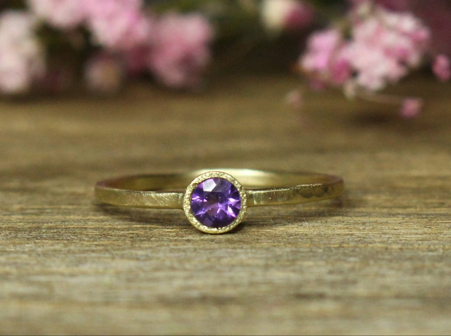 Bliss Ring with Fair Trade Gemstone