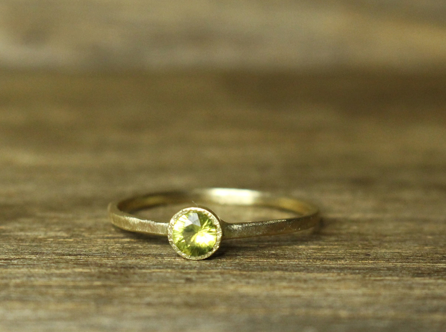 Bliss Ring with Fair Trade Gemstone