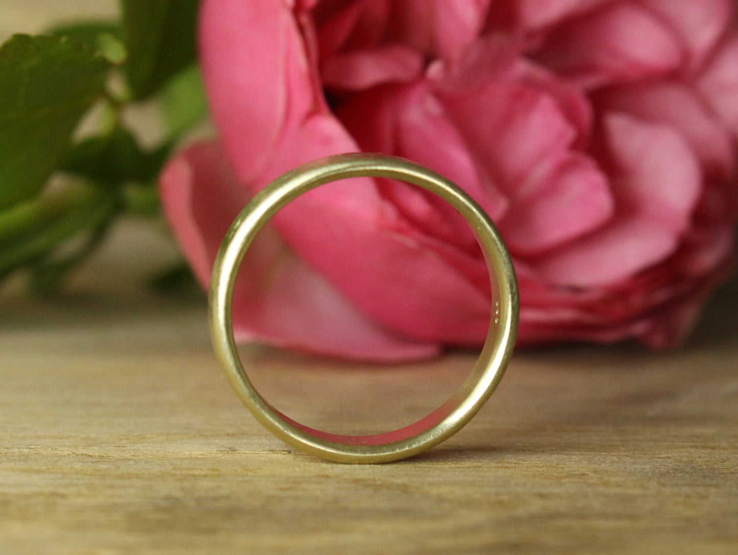 Rustic Strong Band in 8ct or 14ct or 18ct Solid Gold