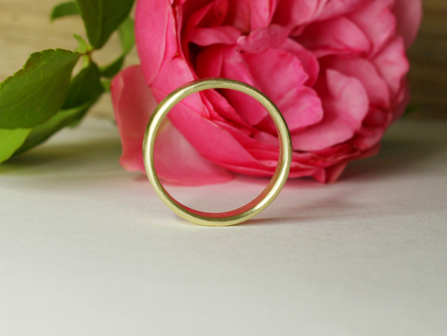 Rustic Strong Band in 8ct or 14ct or 18ct Solid Gold