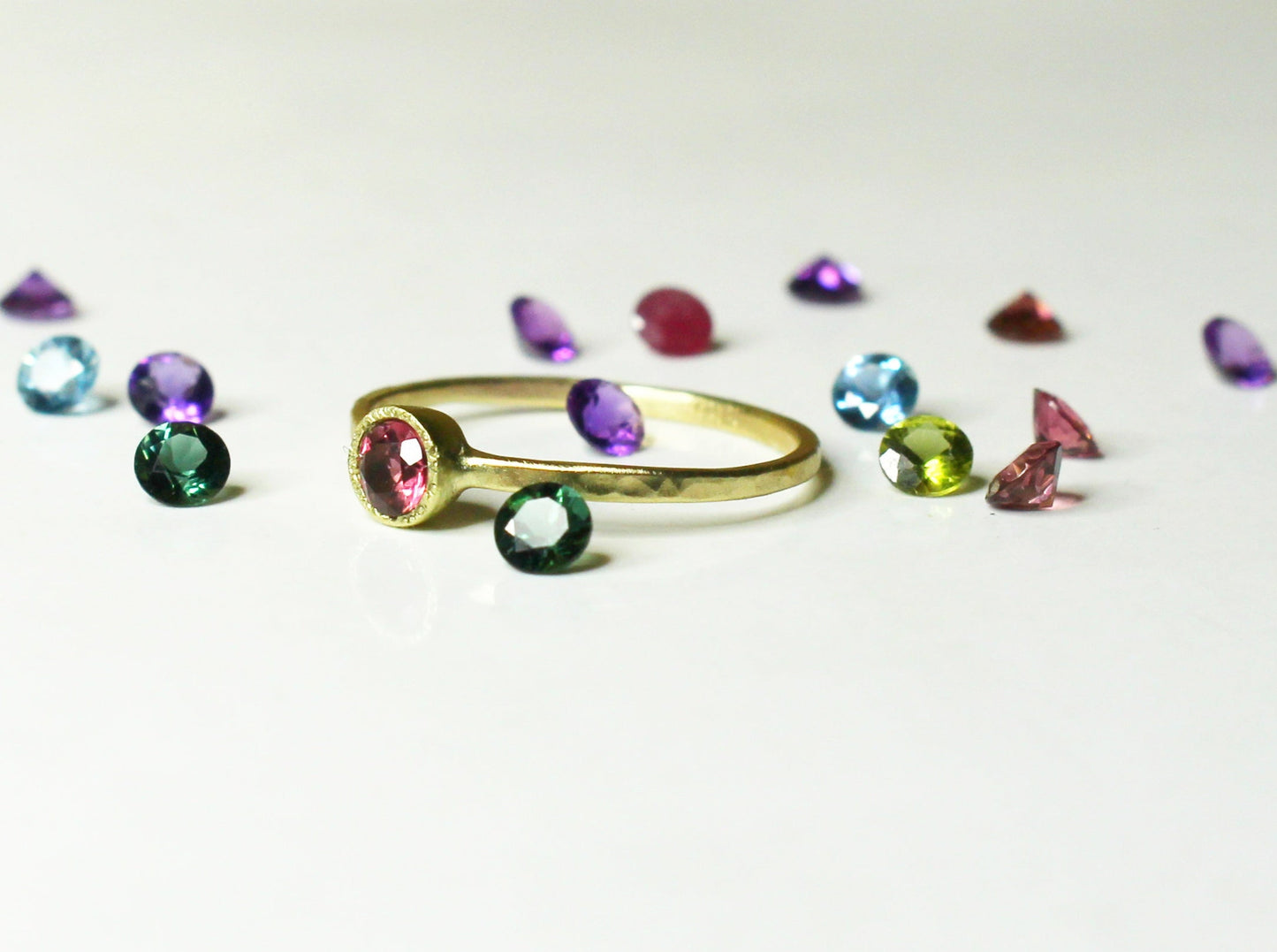 Bliss Ring with Fair Trade Gemstone