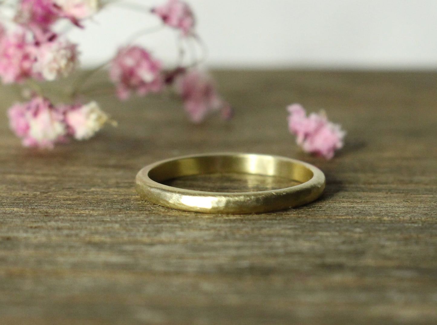 Rounded Band in 8ct or 14ct or 18ct Solid Gold