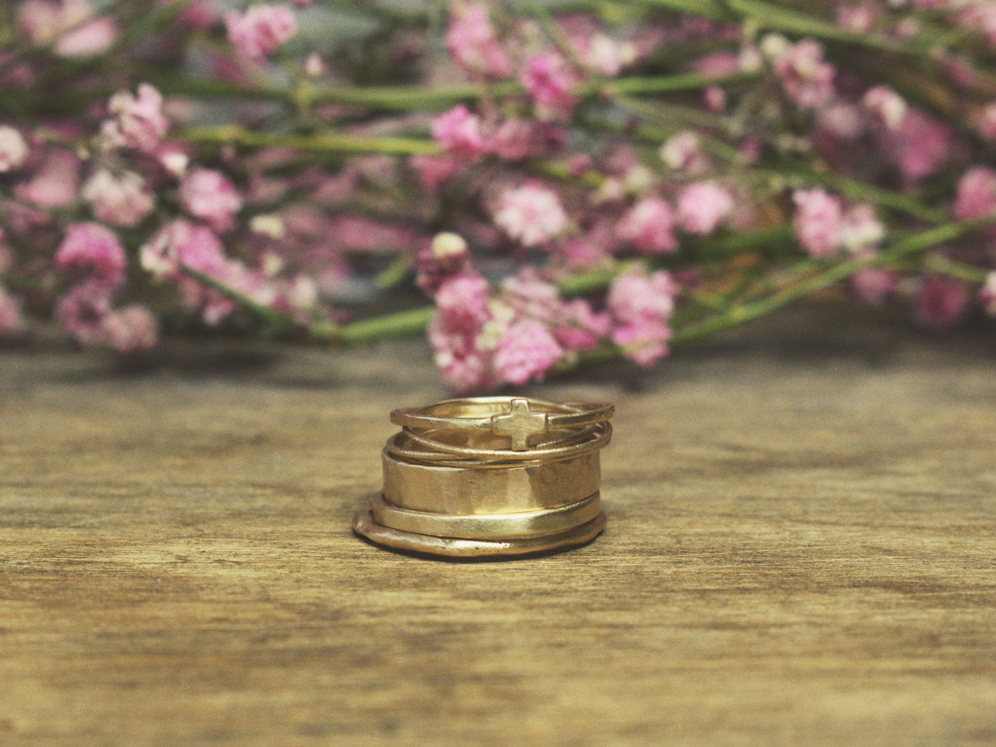 Faith Ring in 9ct Recycled Solid Yellow Gold