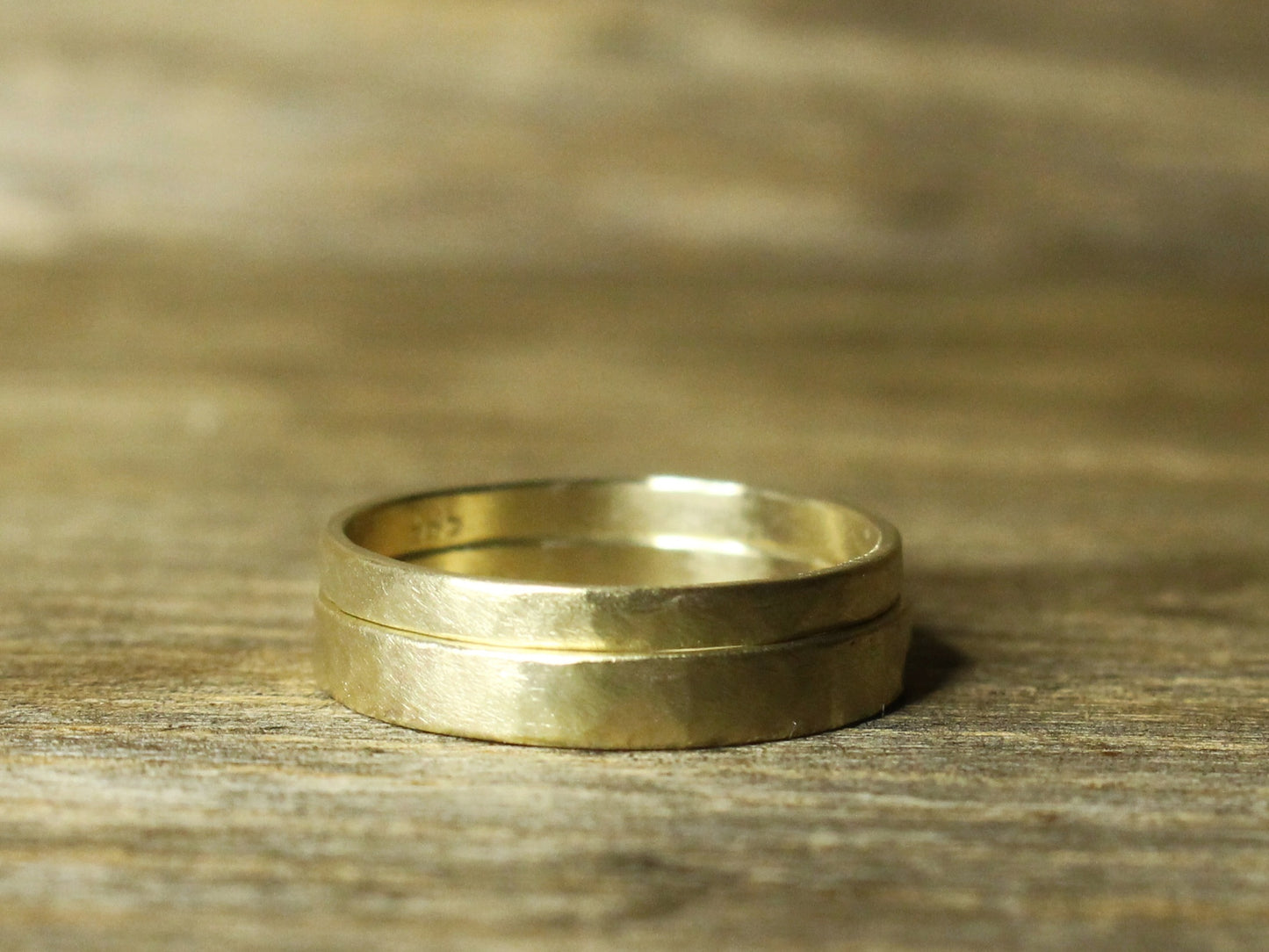 Simple Flat Band in 9ct or 14ct or 18ct Gold