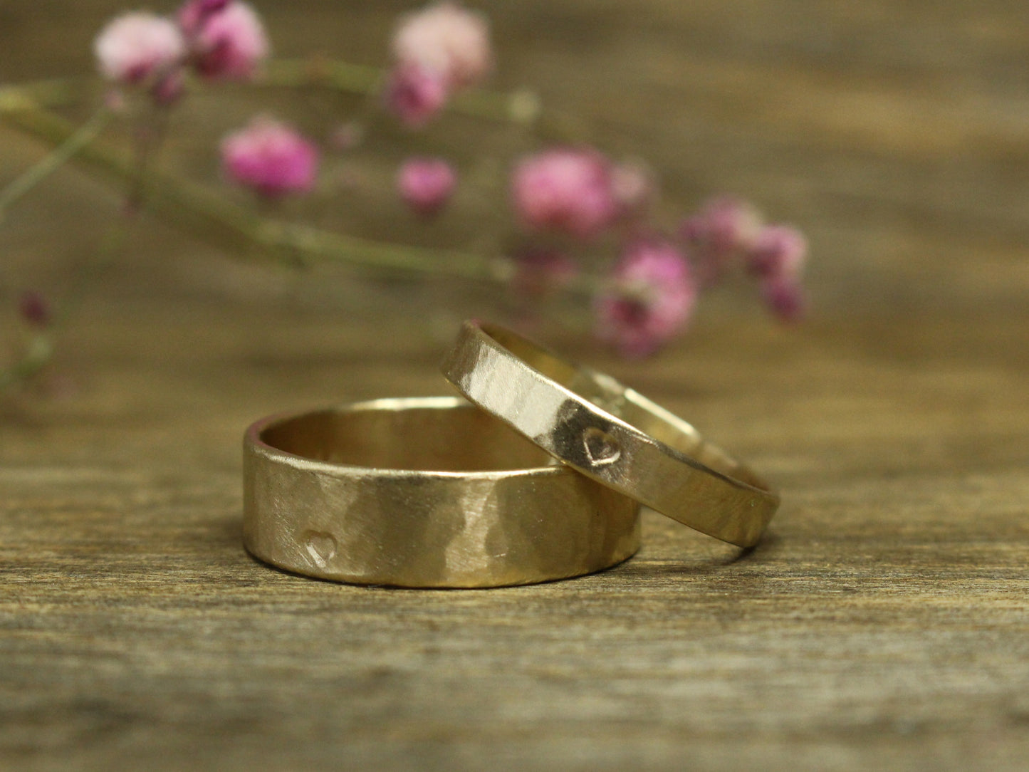 True Heart Band in 9ct or 14ct or 18ct Gold