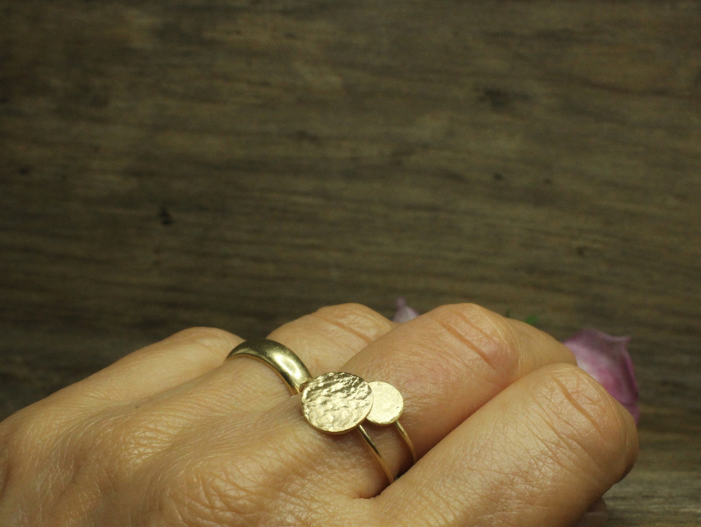 Lunae Ring in 9ct or 14ct or 18ct Gold