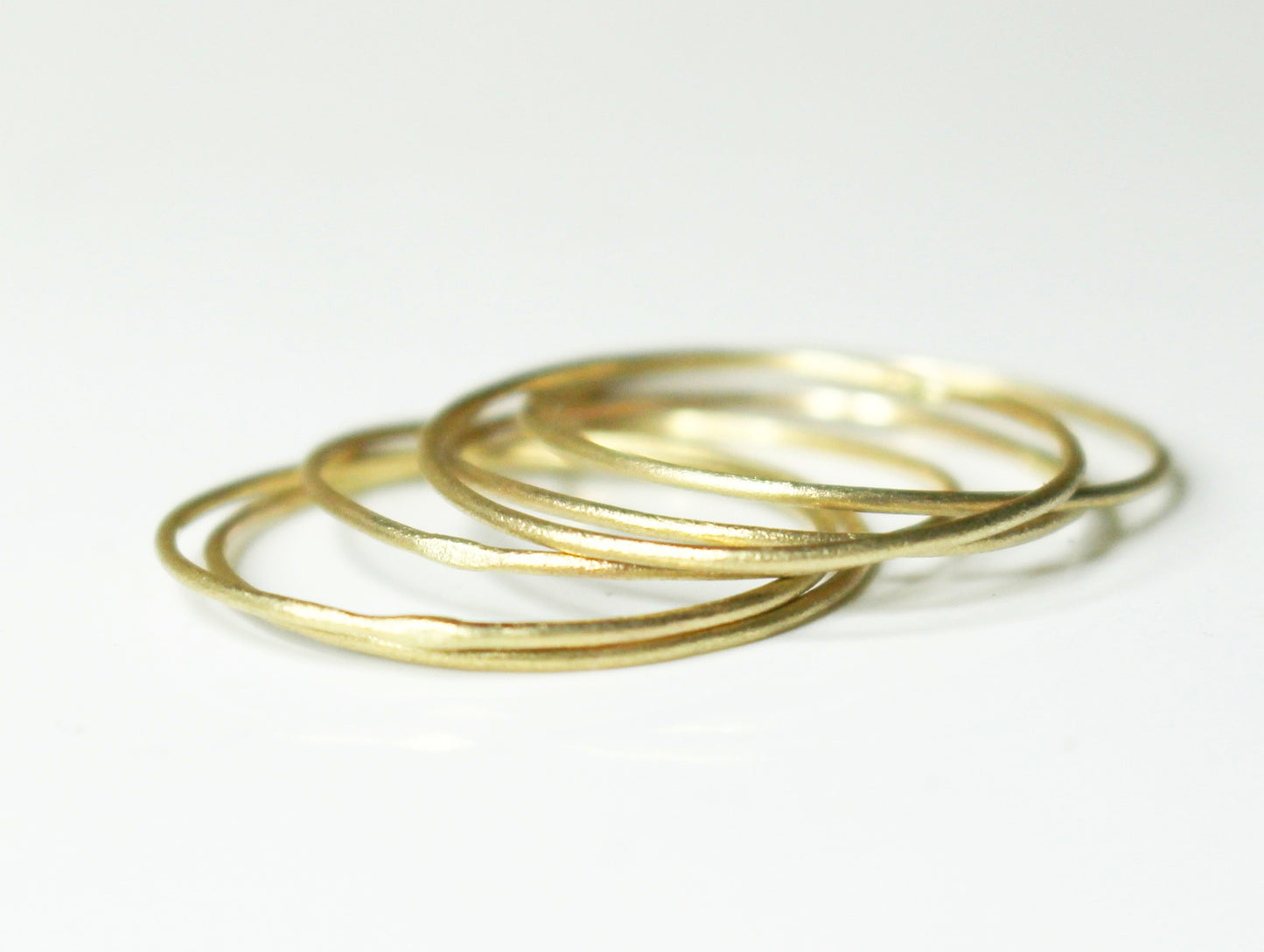 Set of Very Fine Rings in 9ct Solid Gold