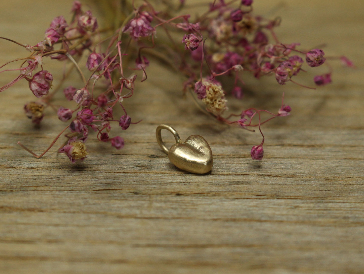 Wild Heart Pendant in Solid Gold