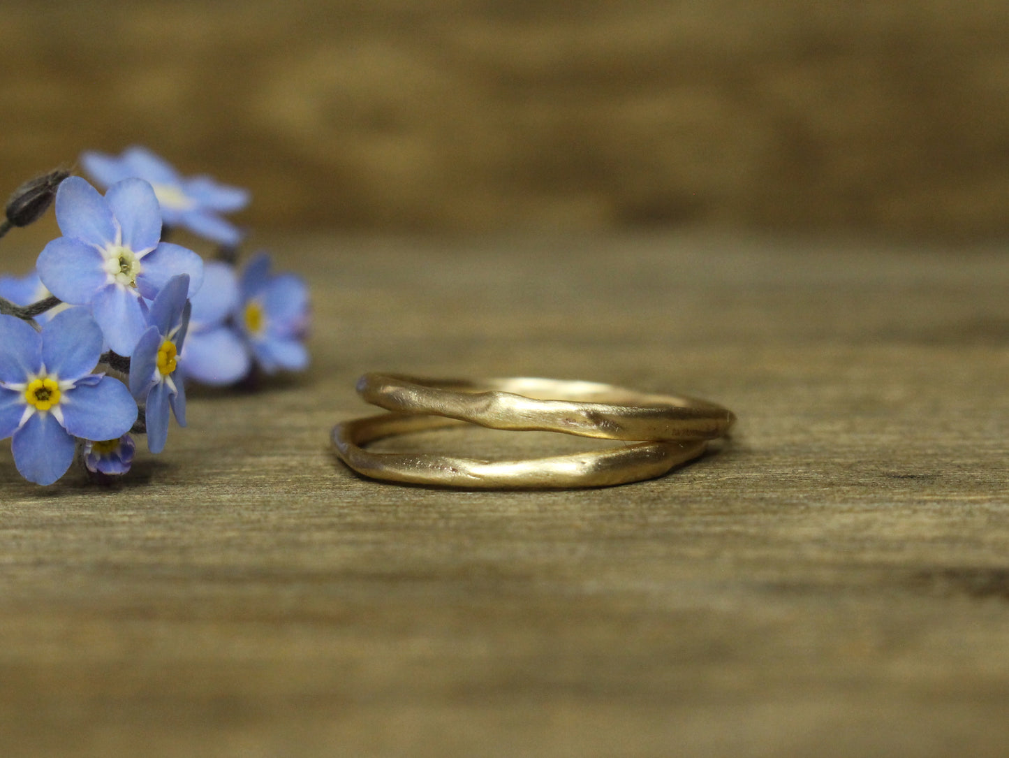 Meditation Ring in 9ct or 14ct or 18ct Gold