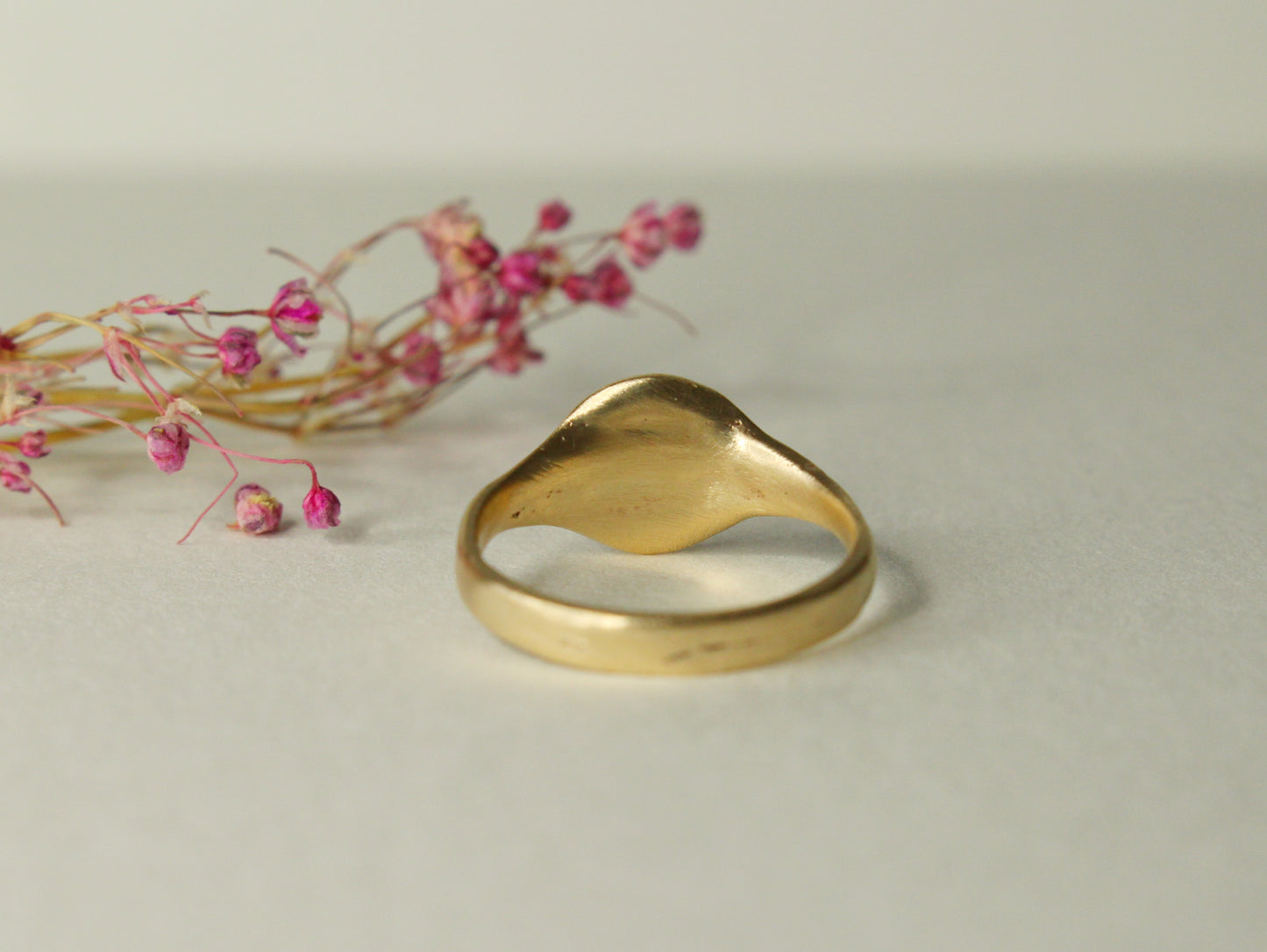 Ode Signet Ring in 9ct or 14ct or 18ct Solid Gold