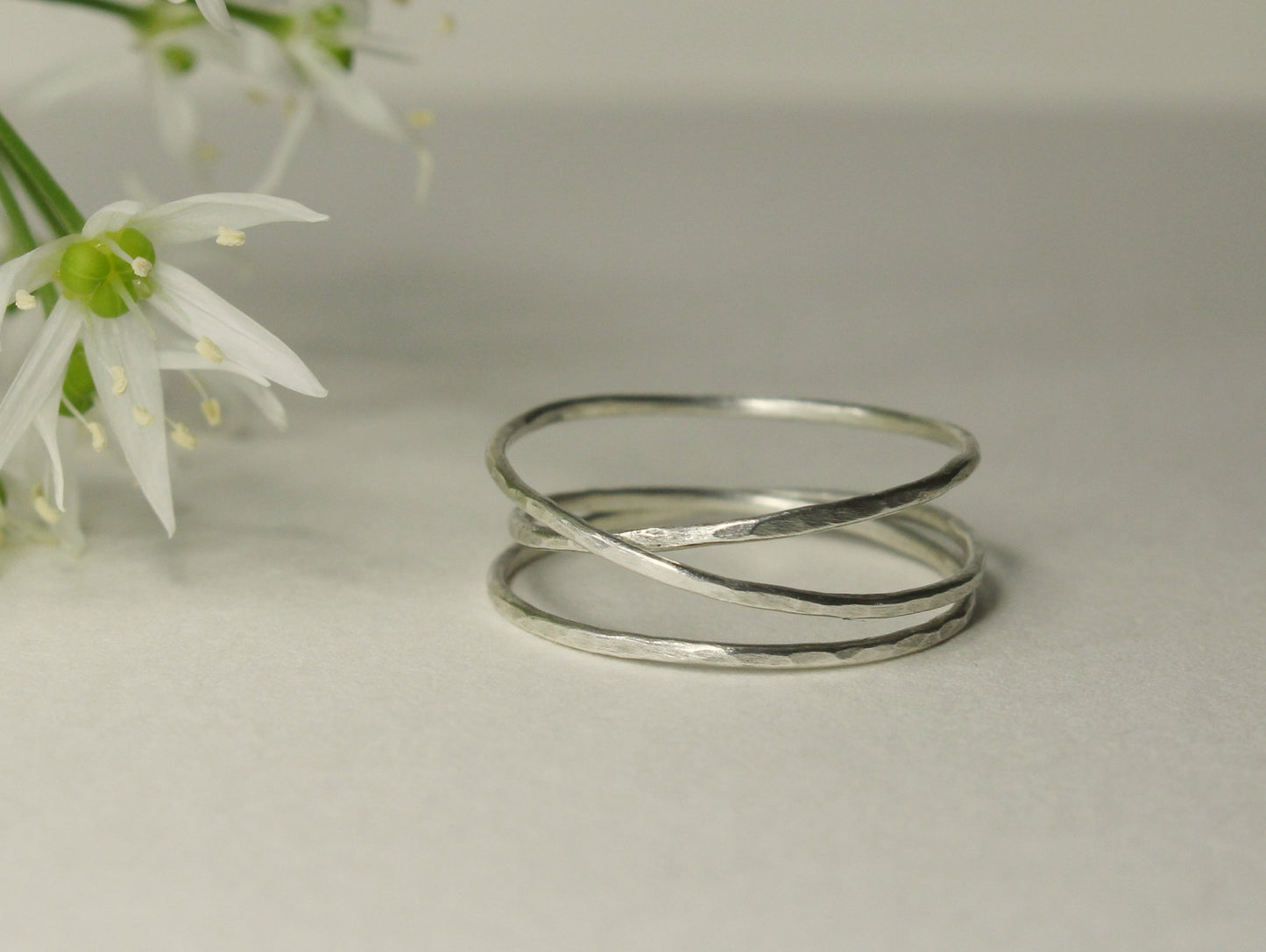 River Ring in Recycled Sterling Silver