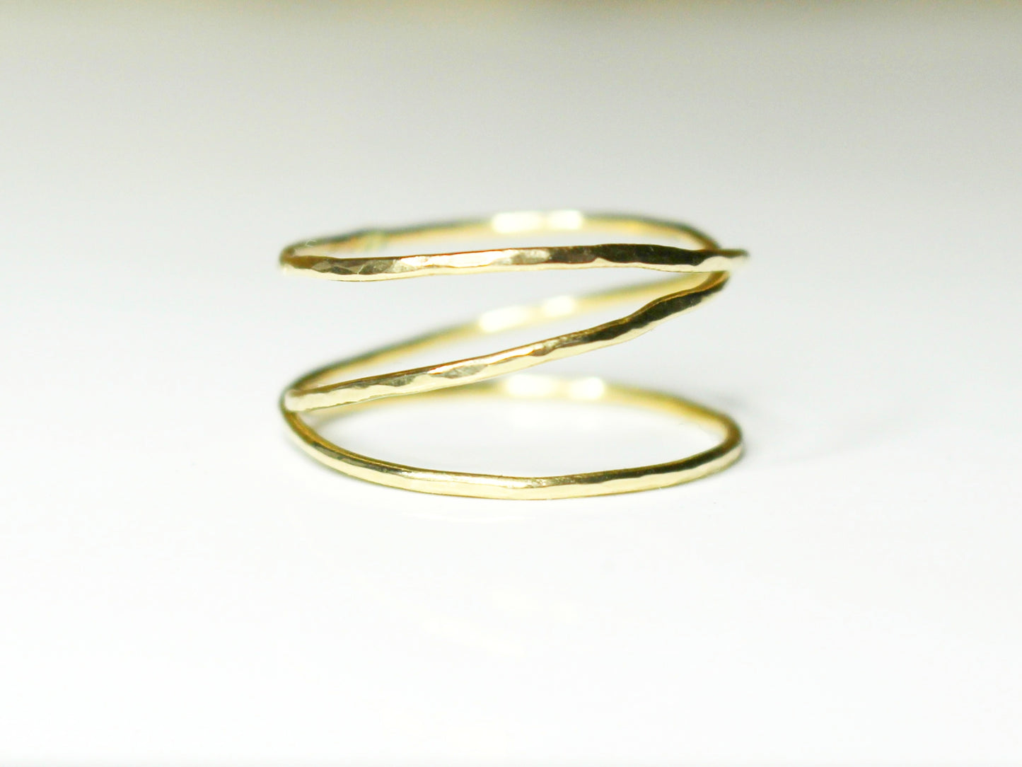 River Ring in 9ct or 14ct or 18ct Gold
