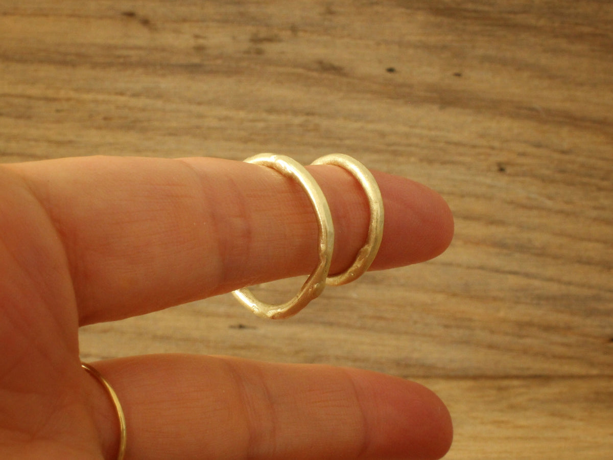 Meditation Ring in 8ct or 14ct or 18ct Gold