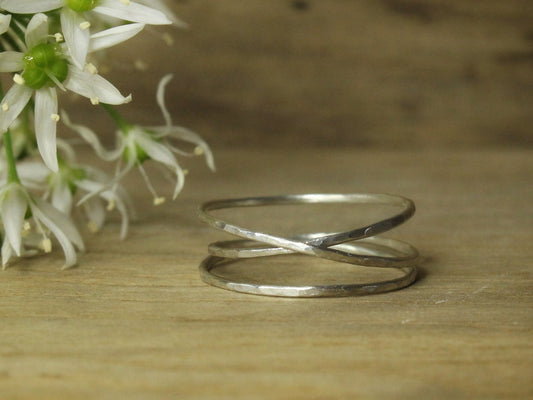 River Ring in Recycled Sterling Silver