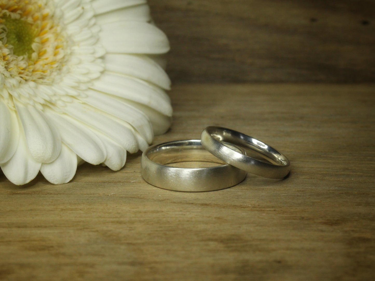 Harmony Bands Set of Two in Recycled Sterling Silver